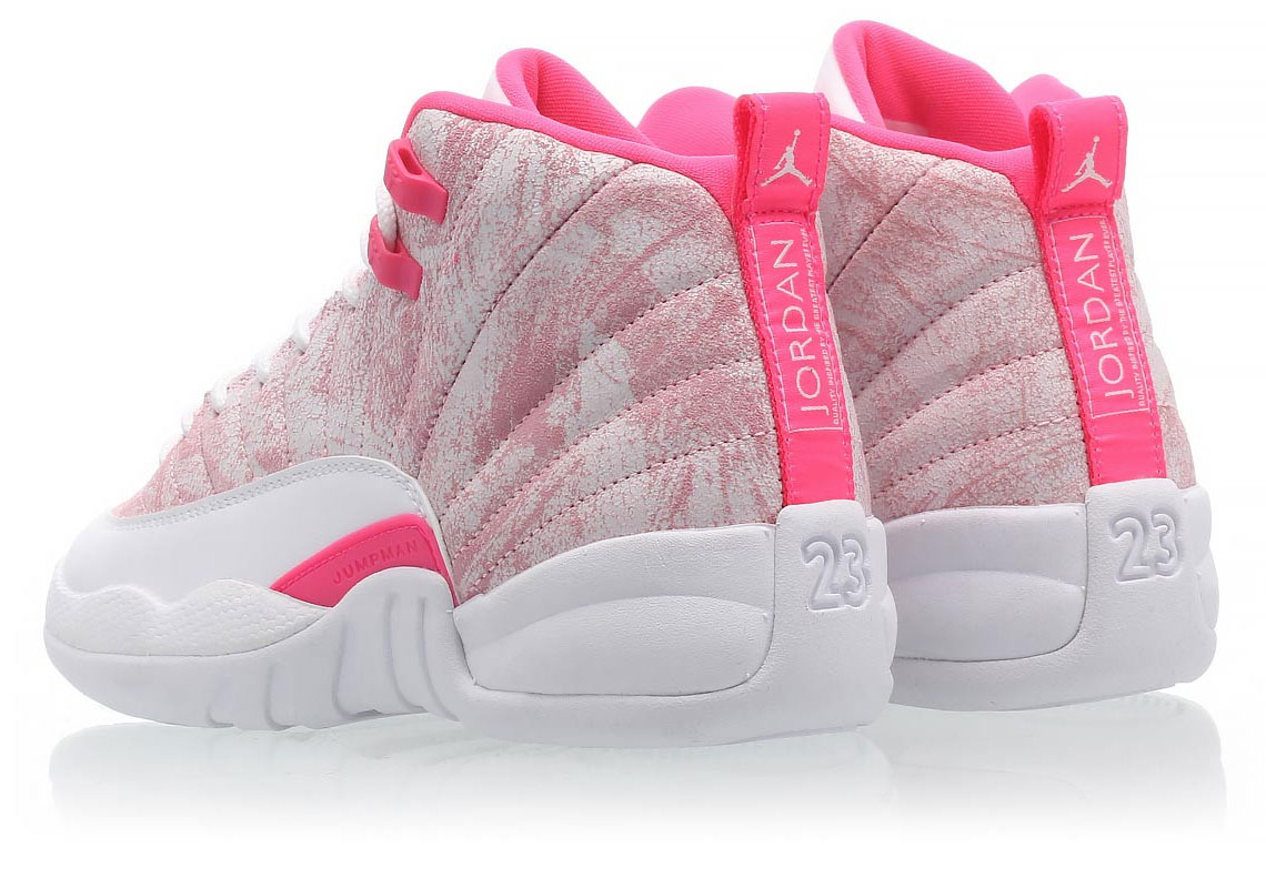 Air jordan 12 store gs pink lemonade