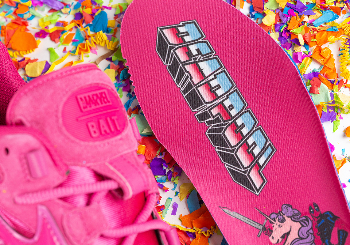 Bait zapatillas de running non mizuno apoyo talón maratón talla 36.5 1 Deadpool Pink 2