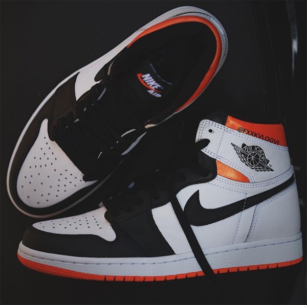 Air Jordan 1 Retro High OG Electro Orange Release | SneakerNews.com