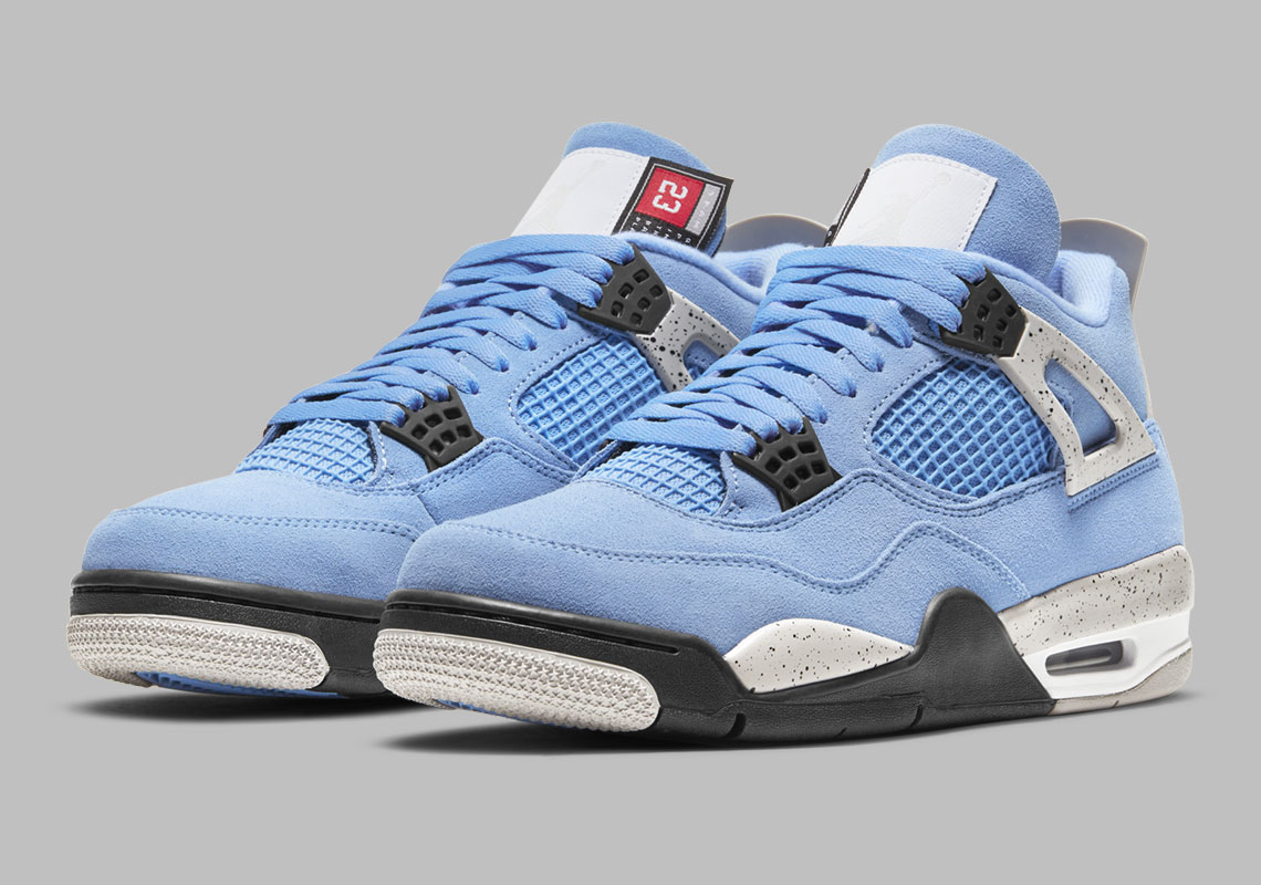 university blue jordan 4