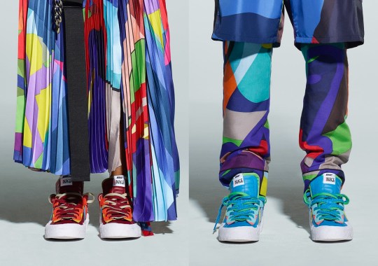 KAWS And sacai Reveal Nike Blazer Low Collaboration