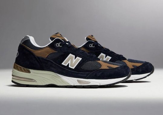 The New Balance 991 Made In UK Returns With Stately Navy And Tan