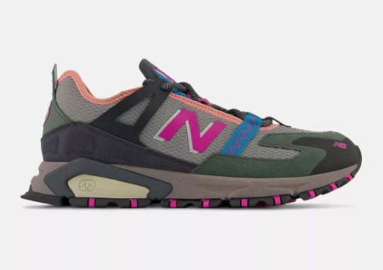 New Balance X-Racer Trail Features An Earthy “Marblehead” With Exuberant Pink