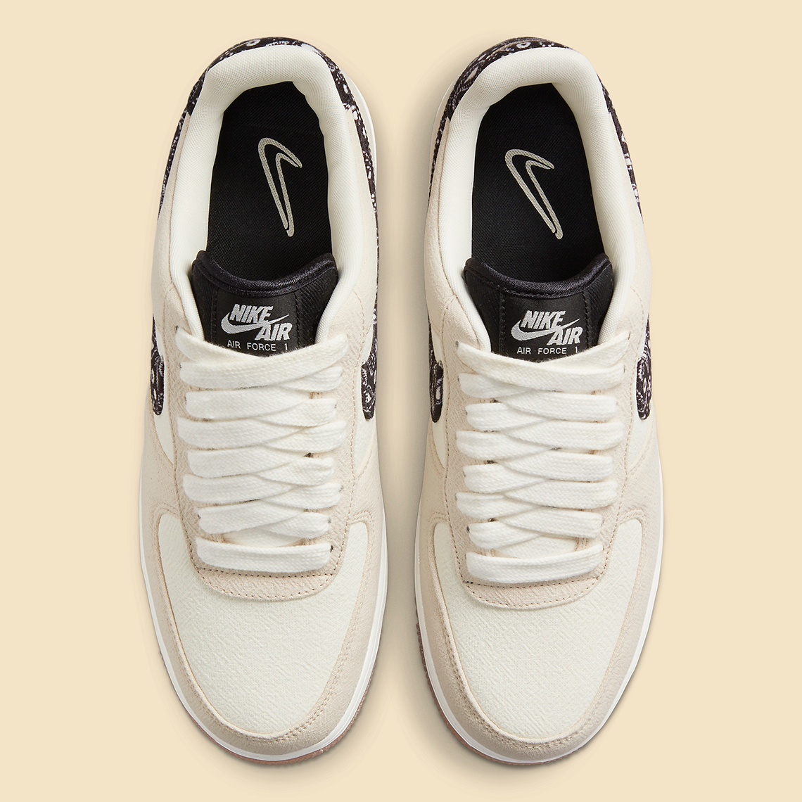 Nike Air Force 1 Paisley Swoosh DJ4631-200 | SneakerNews.com