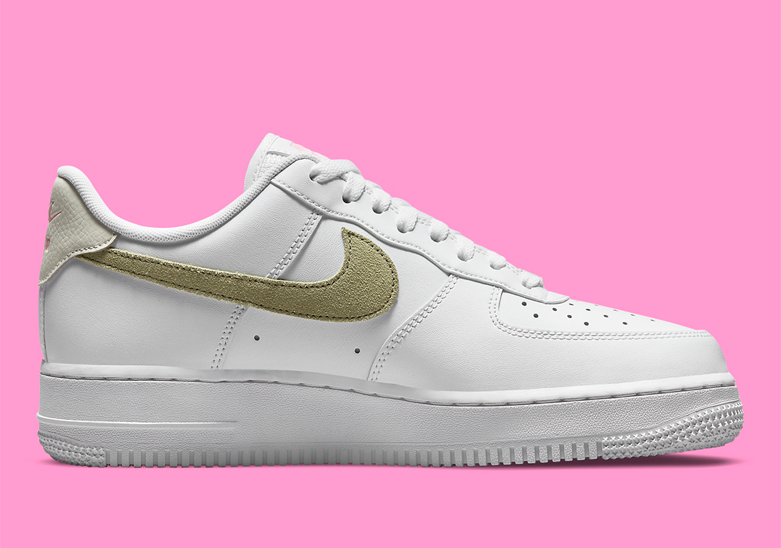 Nike Air Force 1 Low White Olive Dm2876 100 3