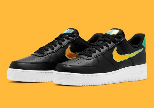 Nike Air Force 1 Pixel With Iridescent Finishes Is Now Available