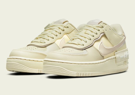 The Nike Air Force 1 Shadow Gets A Full Glass Of “Coconut Milk”