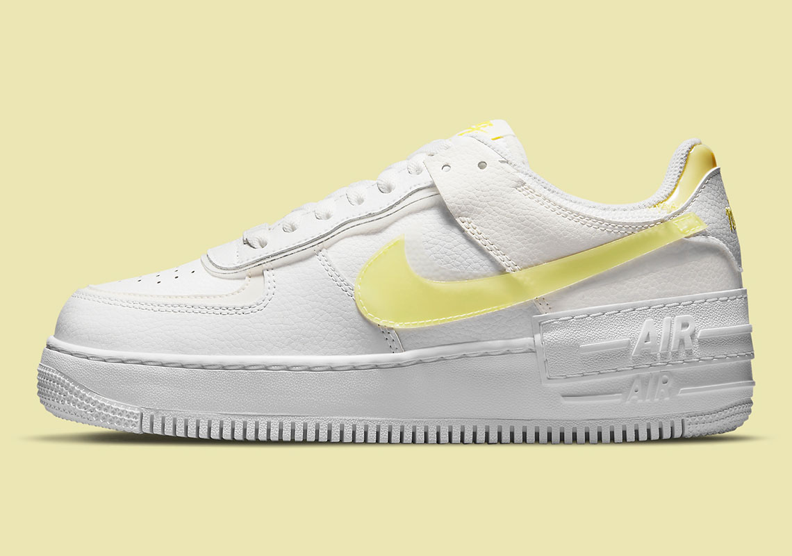 Nike Air Force 1 White/Yellow – DNA SHOW