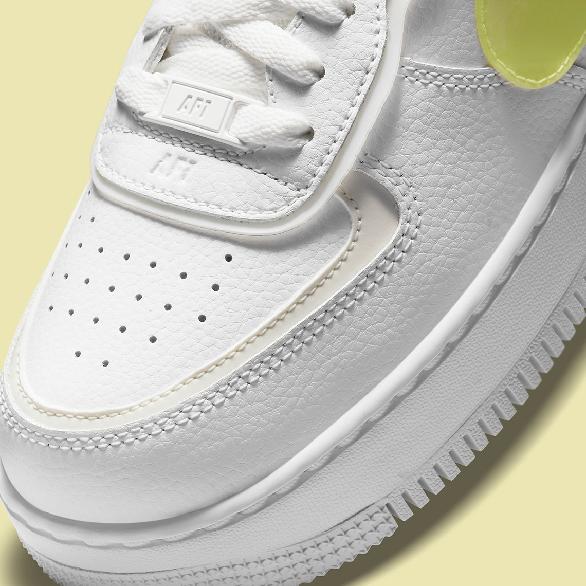 Bright Yellow Sparks This Nike WMNS Air Force 1 Shadow