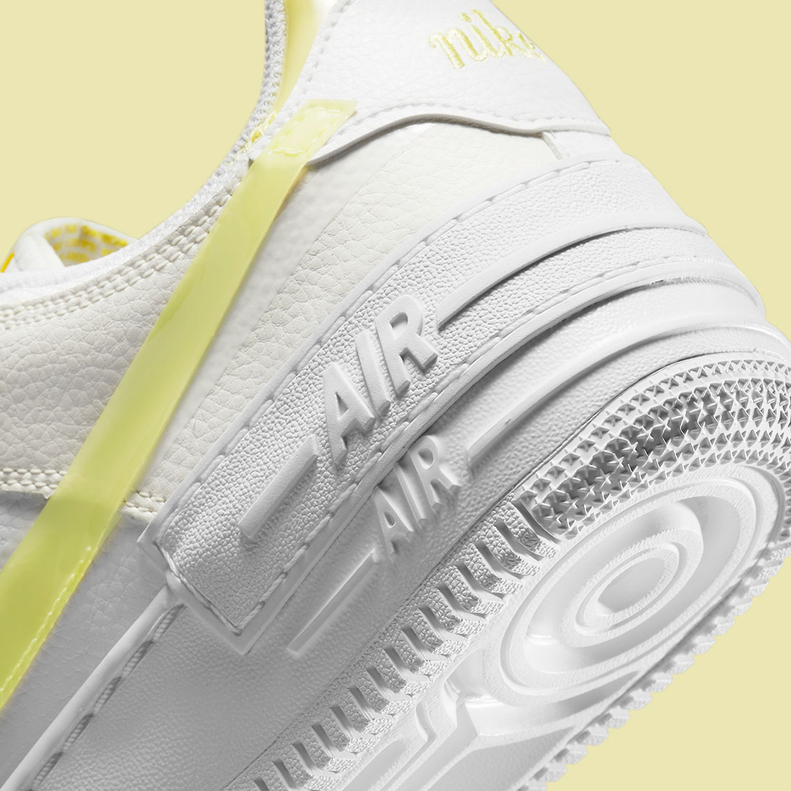 Nike Air Force 1 Shadow White Yellow DM3034-100 | SneakerNews.com