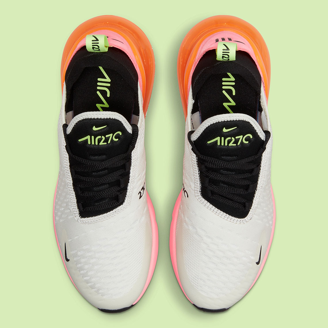 Nike Air Max 270 Grey Pink Orange Dj5997 100 6