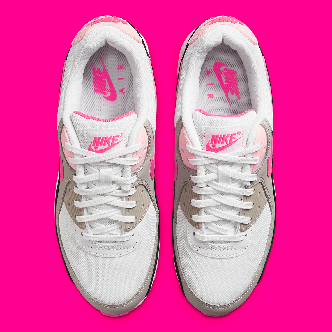 Two Shades Of Pink Appear On This OG-Style Nike Air Max 90 | LaptrinhX ...