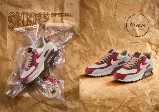 The DQM x Nike Air Max 90 “Bacon” Is Confirmed To Release On Air Max Day
