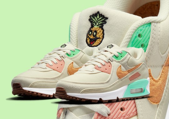 The “Happy Pineapple” Appears On The Nike Air Max 90