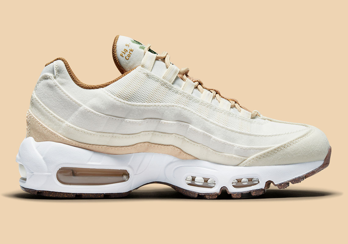 Nike Air Max 95 Cork/White/Wheat CZ2275-100 | SneakerNews.com