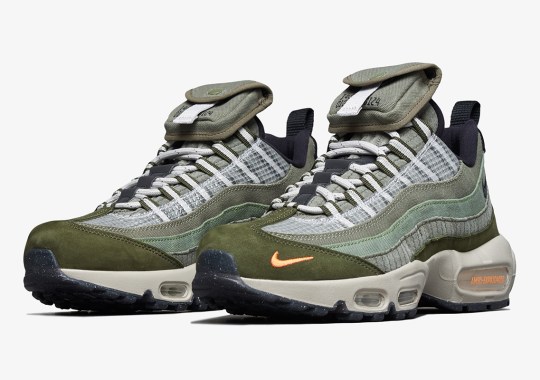 Nike Air Max 95 “Surplus Supply” Adds Cargo Stow Pocket On Tongues