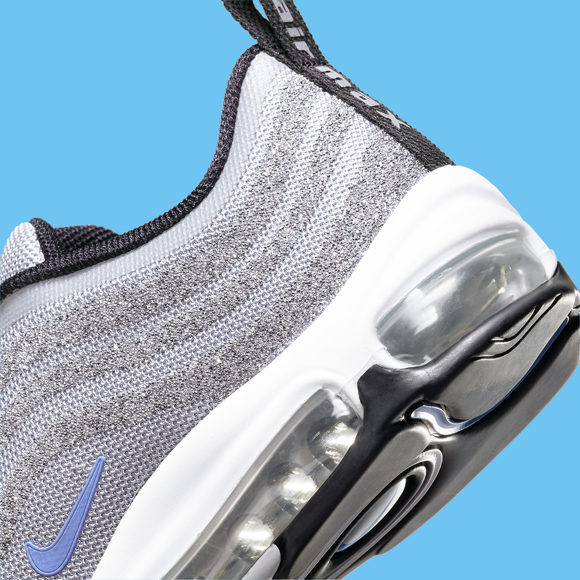 Nike Air Max 97 Swarovski Silver Blue Release Info | SneakerNews.com
