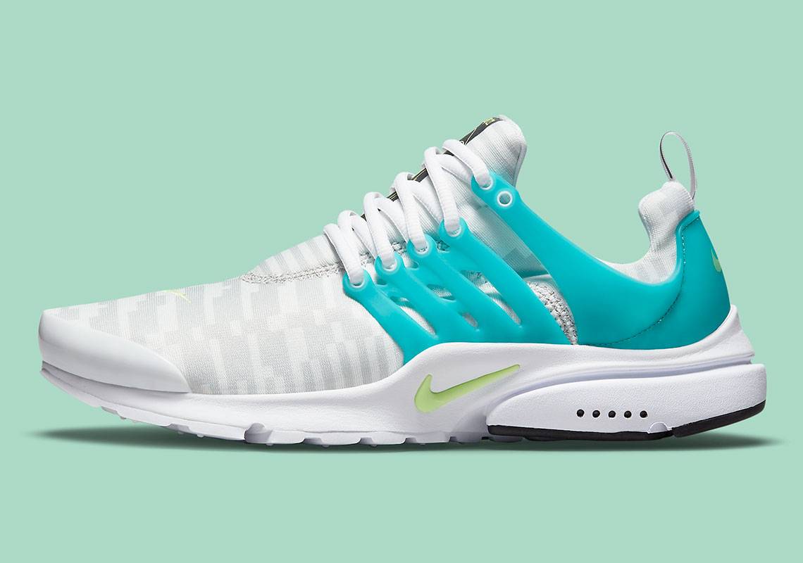 lime green nike air presto