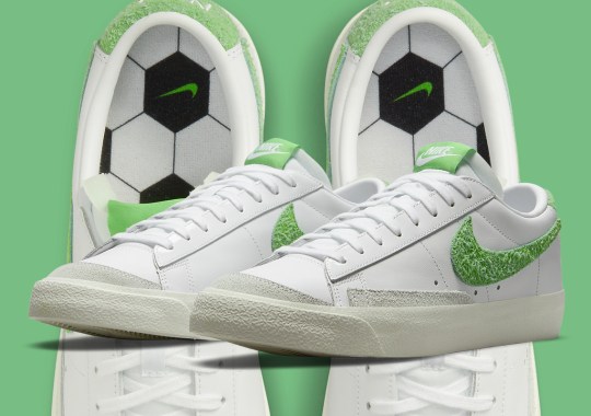 This Nike Blazer Low ’77 Heads To The Soccer Pitch