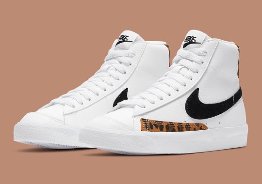 Another Leopard Print Nike Blazer Arrives, But Exclusively For Kids