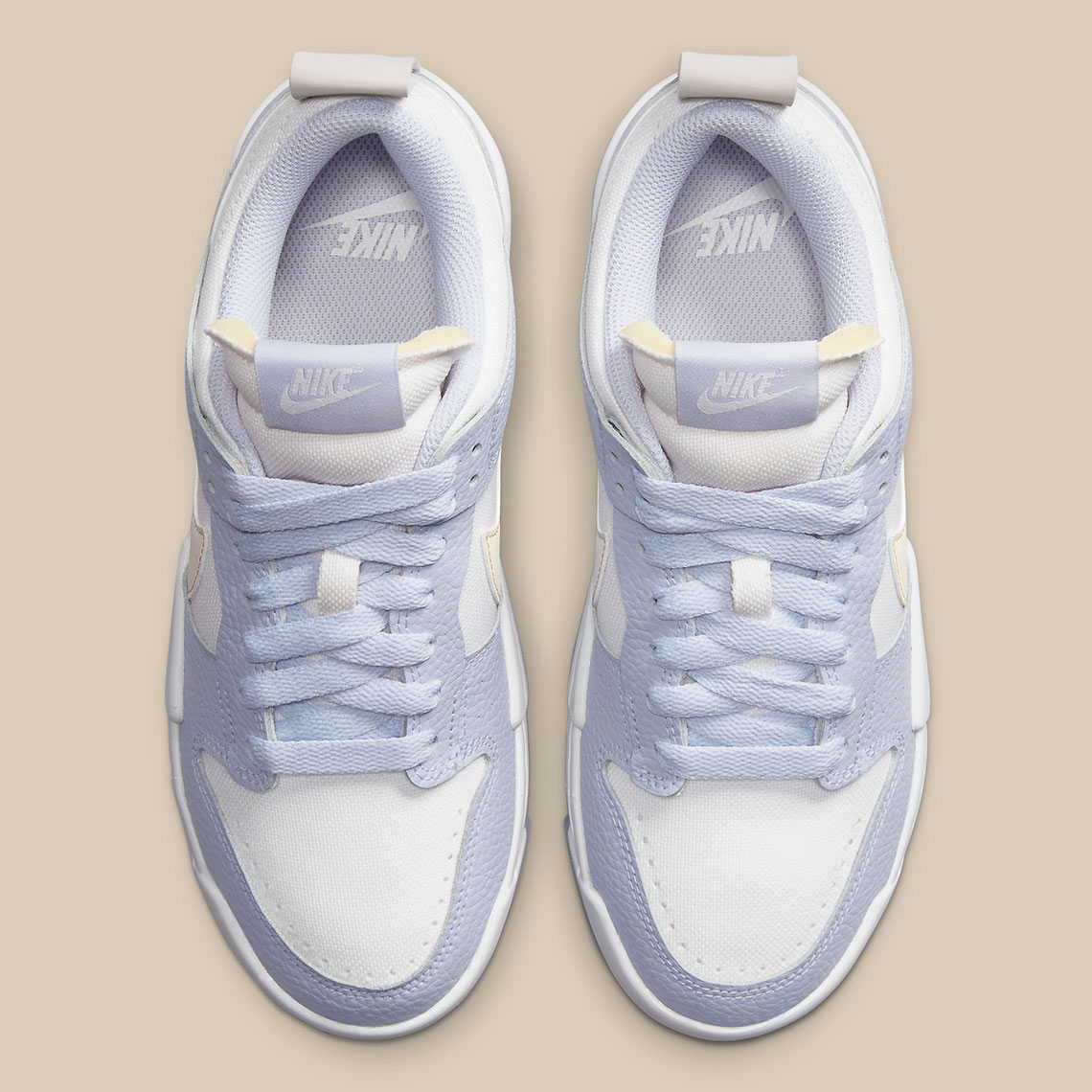 nike dunk low disrupt summit white desert sand ghost sail