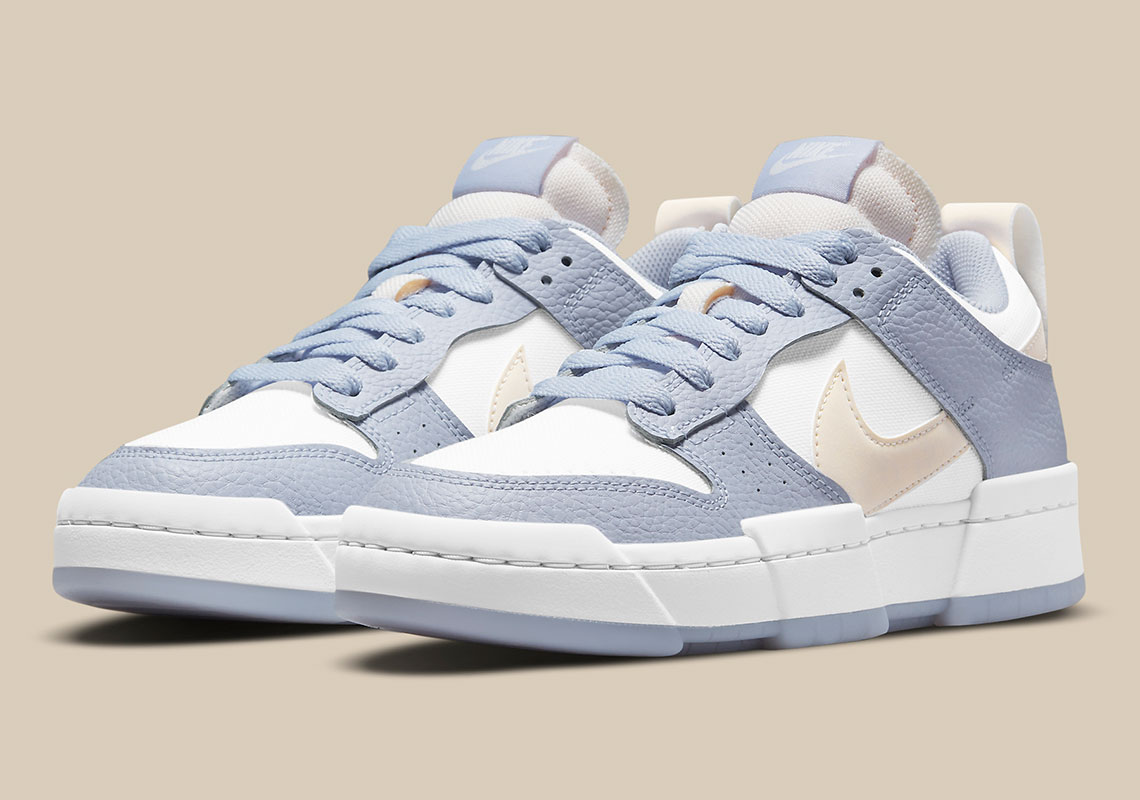 The Nike Dunk Low Disrupt "Ghost" Brings Tumbled Leather Back Into The Fold