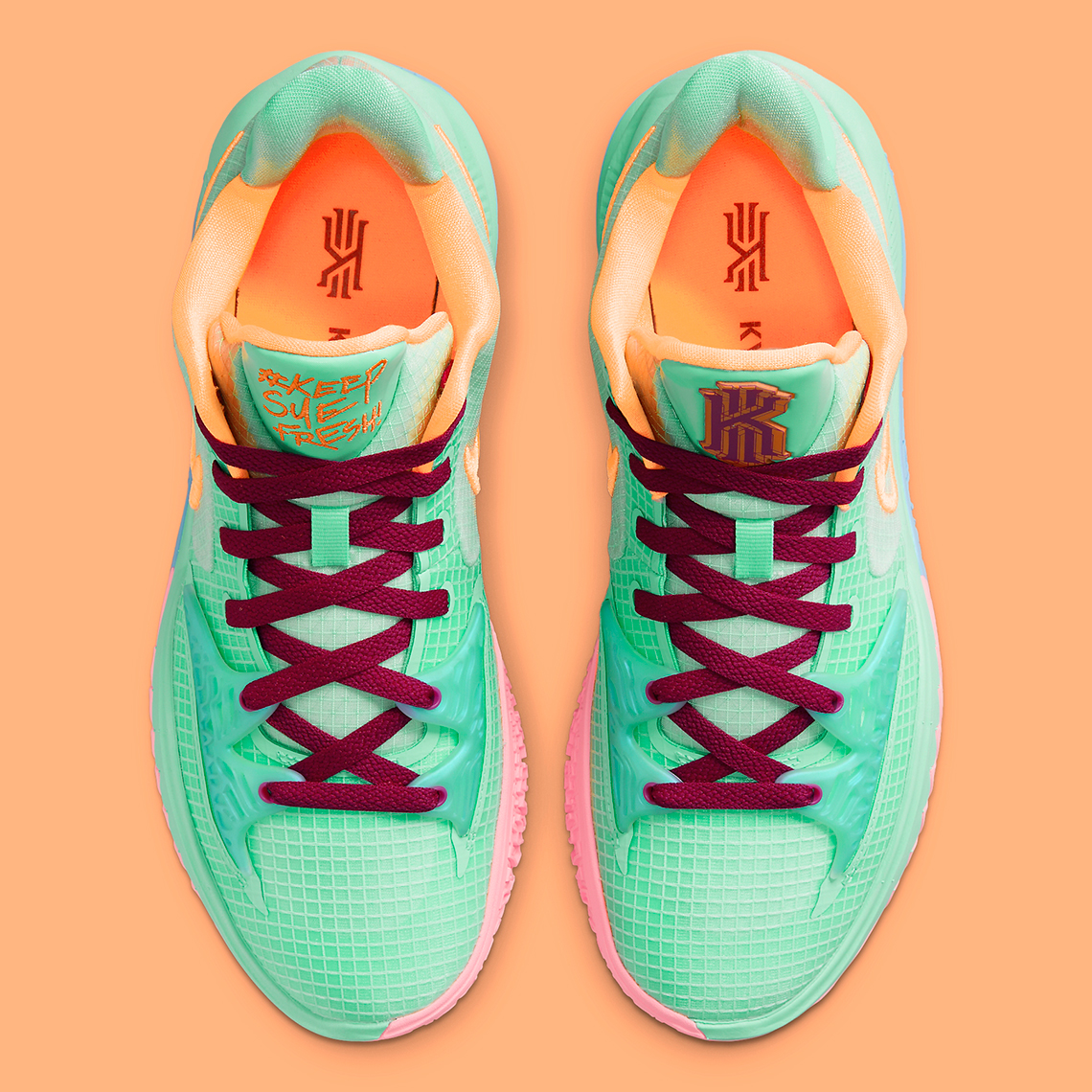 Nike Kyrie Low 4 Keep Sue Fresh CW3985-300 | SneakerNews.com