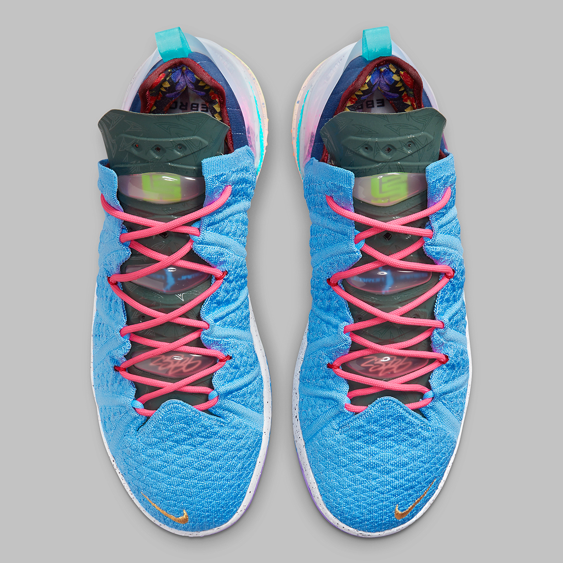 lebron 18 multicolor