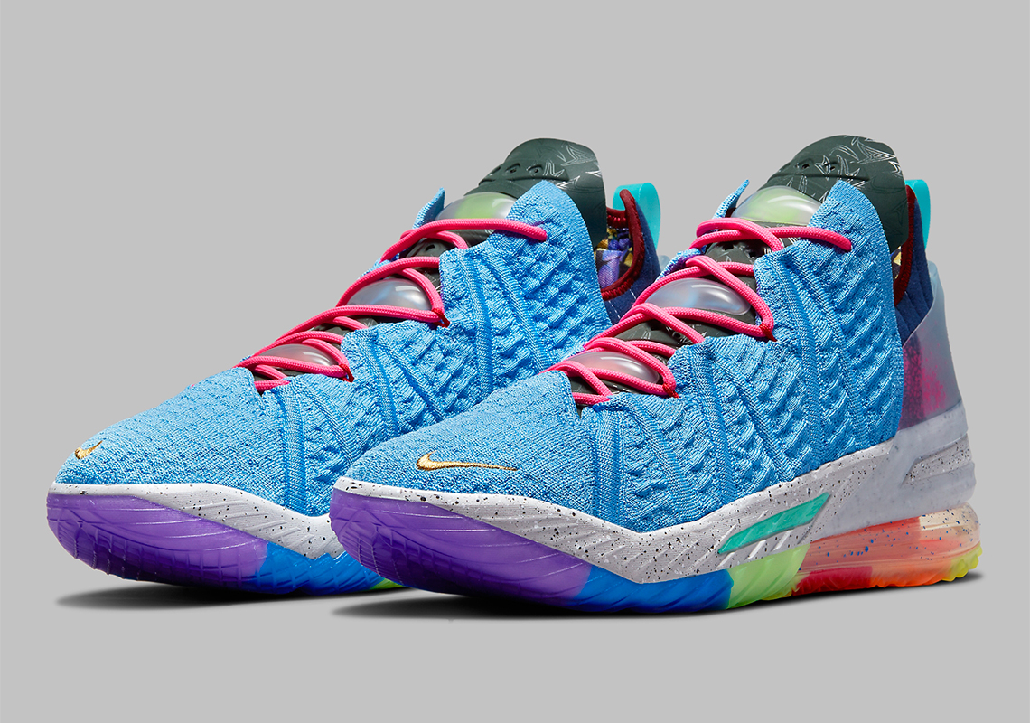 Nike LeBron 18 Multicolor DM2813-400 Release Info | SneakerNews.com