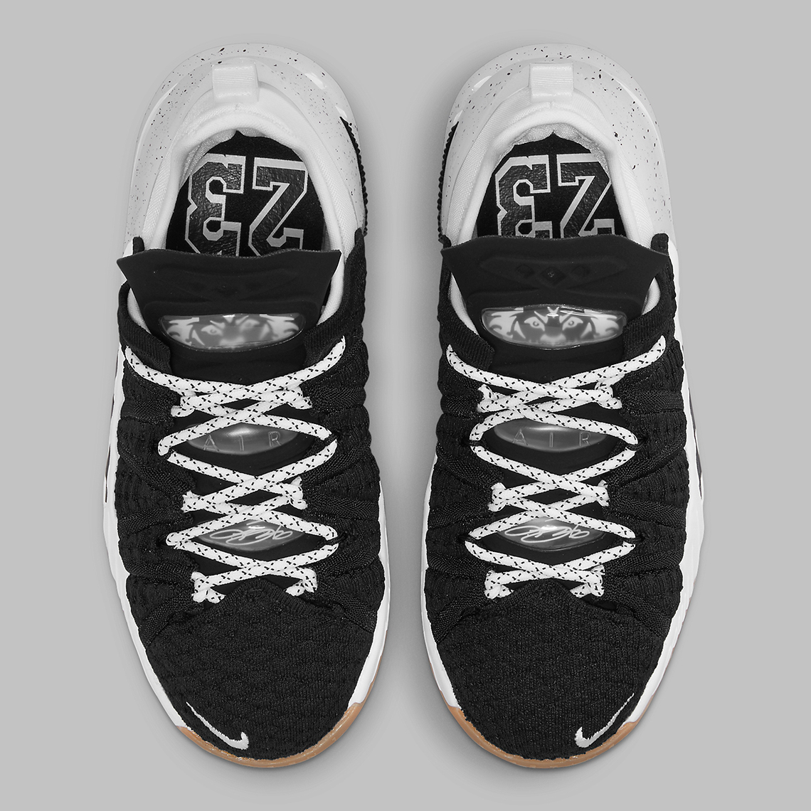Nike Lebron 18 Gs Black Gum Cw2760 007 2
