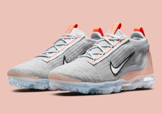 The Nike Vapormax Flyknit 2021 Emerges In Grey And Pink Shades