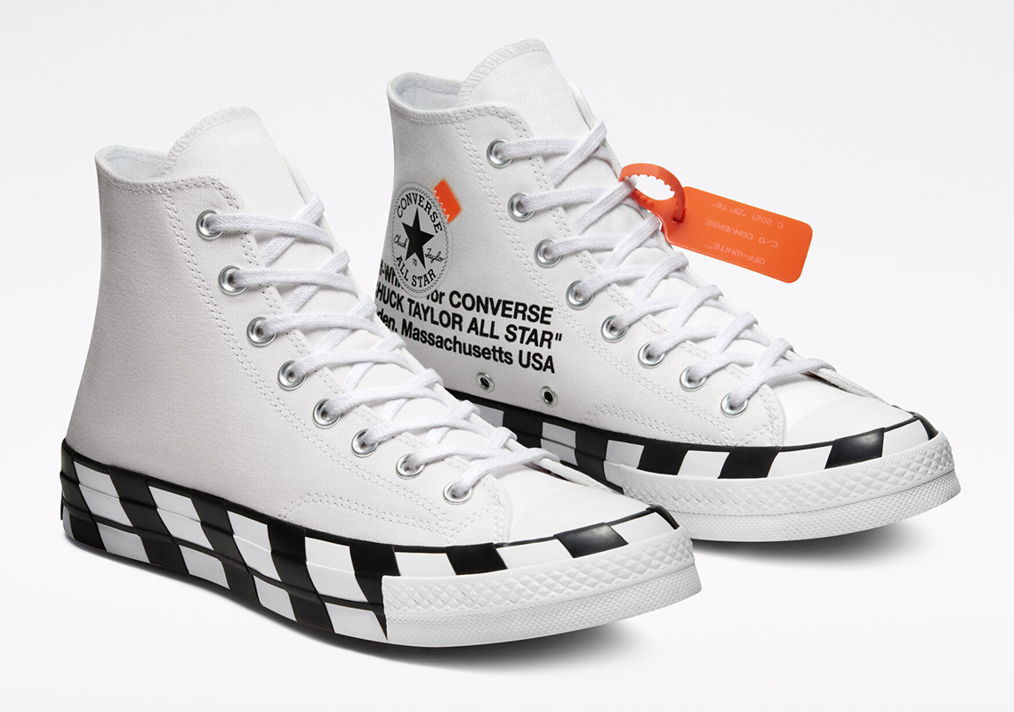 dividendo Campanilla profesor Off-White Converse Chuck 70 Restock Info | SneakerNews.com