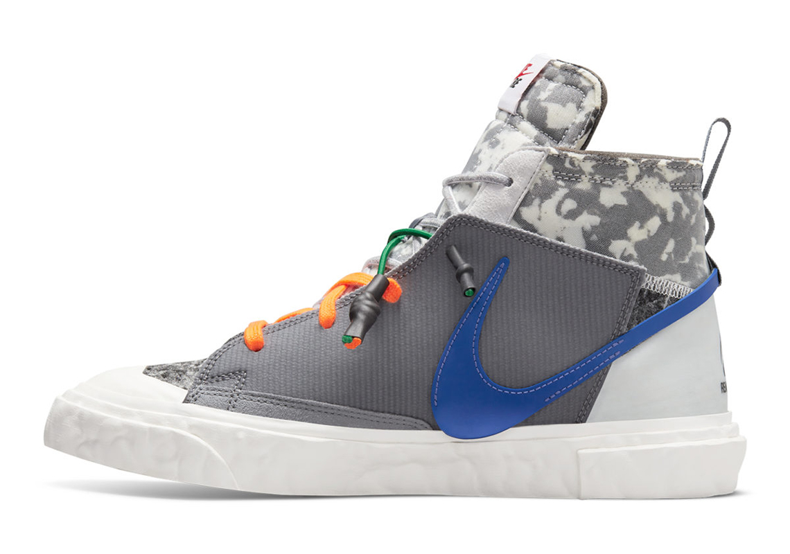 Readymade Nike Blazer Mid Grey 9