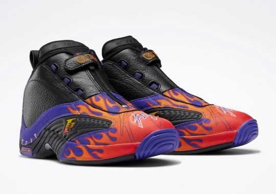 Hot Rod Flames Appear On The Reebok Answer IV