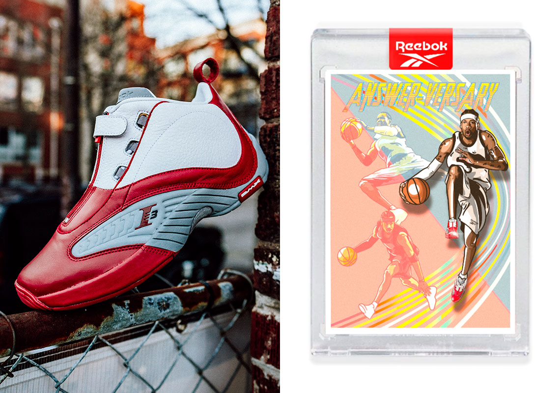 Reebok's 20th Anniversary Drop Of The Answer IV Includes A Limited "Answer-versary" Trading Card