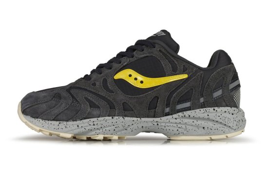 The Saucony Grid Azura 2000 Appears In A Rocky “Asphalt” Look