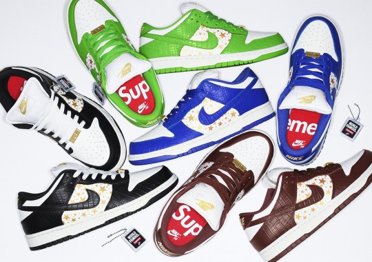 Supreme Officially Announces Their Nike SB Dunk Low Release
