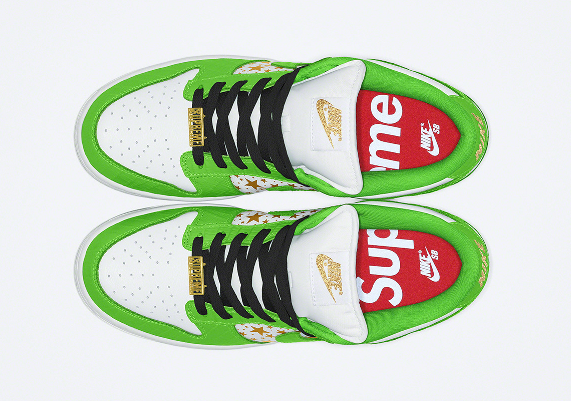 Supreme Nike Sb Dunk Official Photos Green 3