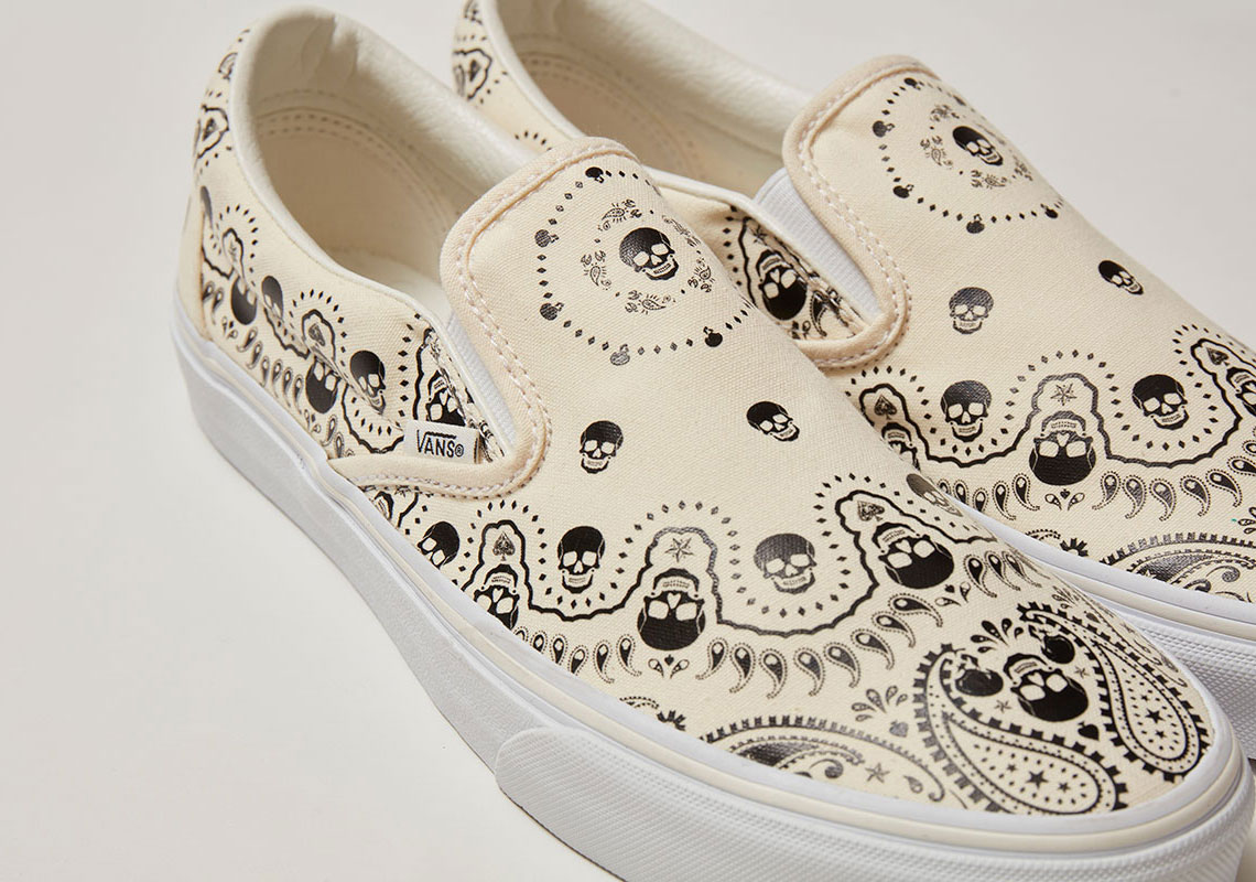 Vans Classic Slip-On Bandana VN0A33TB42S | SneakerNews.com