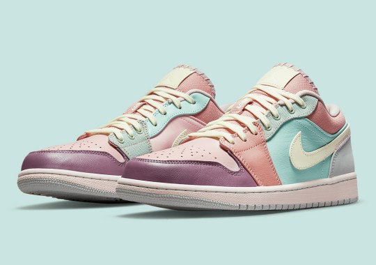 The Air Jordan 1 Low Breaks Out The Pastels Right In Time For Spring/Summer