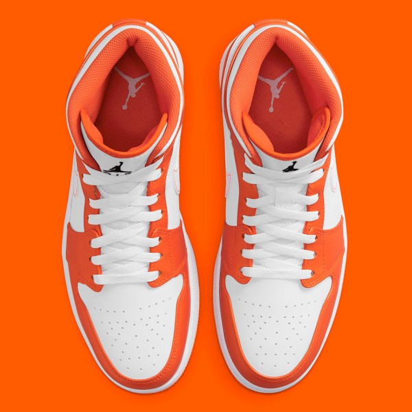 Air Jordan 1 Mid Metallic Orange DM4228-800 | SneakerNews.com