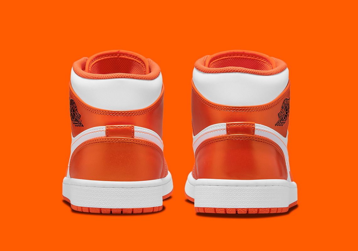 Air Jordan 1 Mid Metallic Orange DM4228-800 | SneakerNews.com