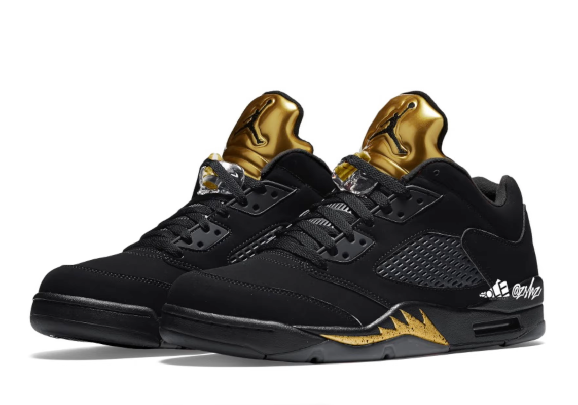 black and gold 5s