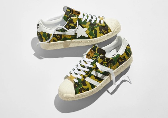BAPE Continues Its Resurgence With An adidas Superstar Collaboration Featuring ABC Camo