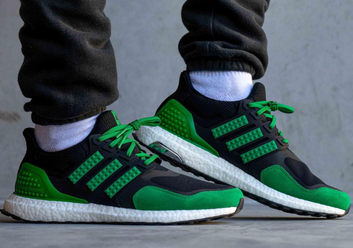 adidas green black