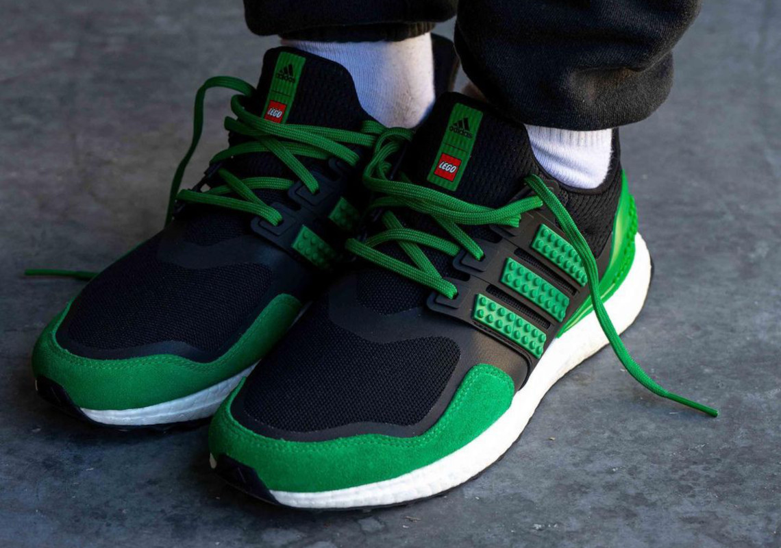 LEGO x Adidas Ultra Boost "Green & Black"