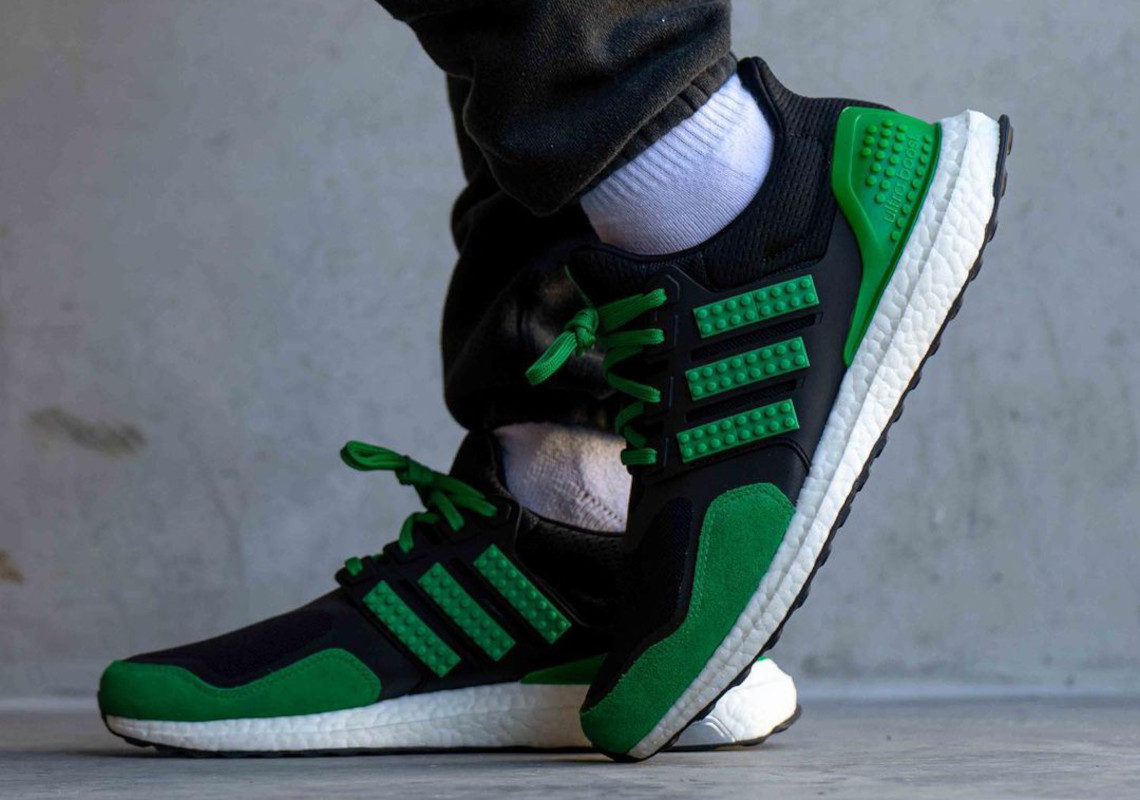 adidas ultra boost lego green