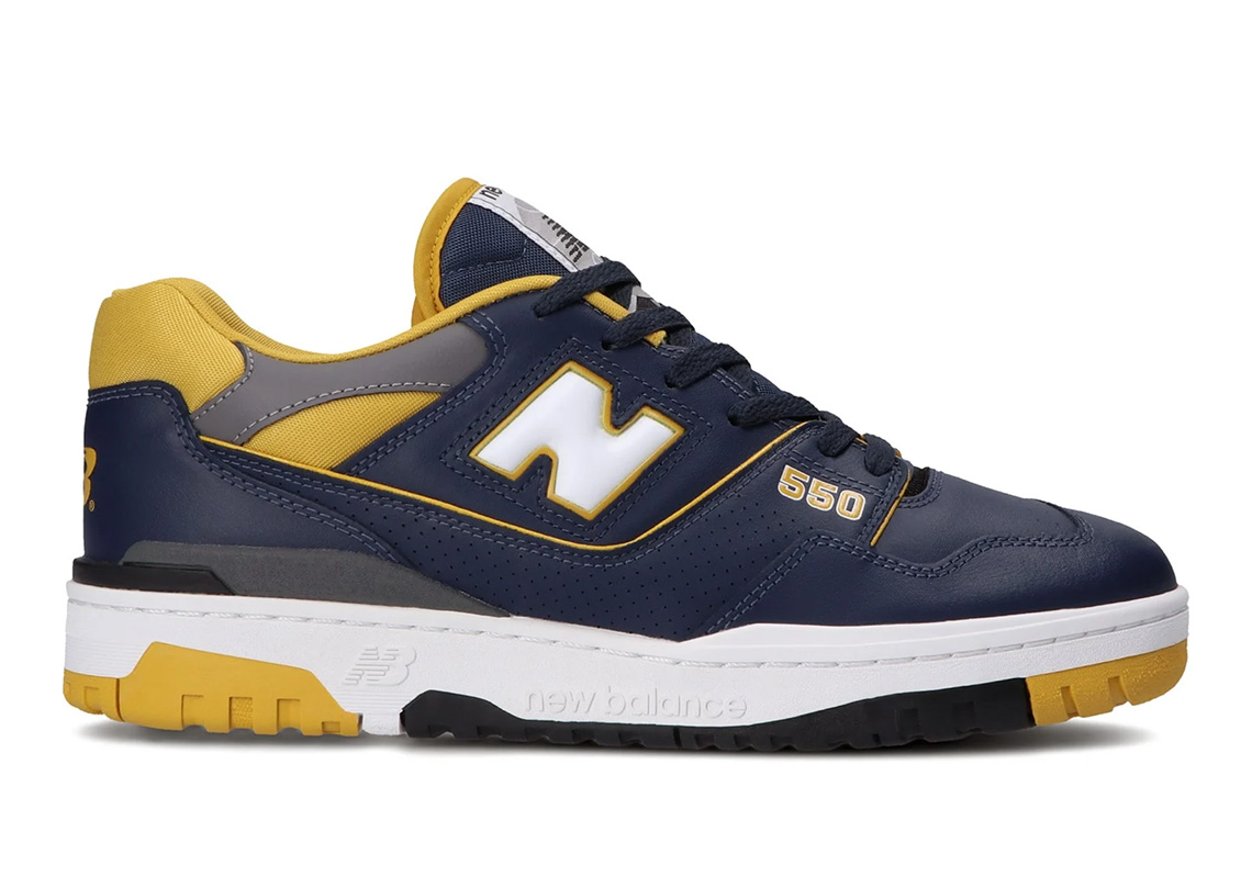 new balance navy and yellow