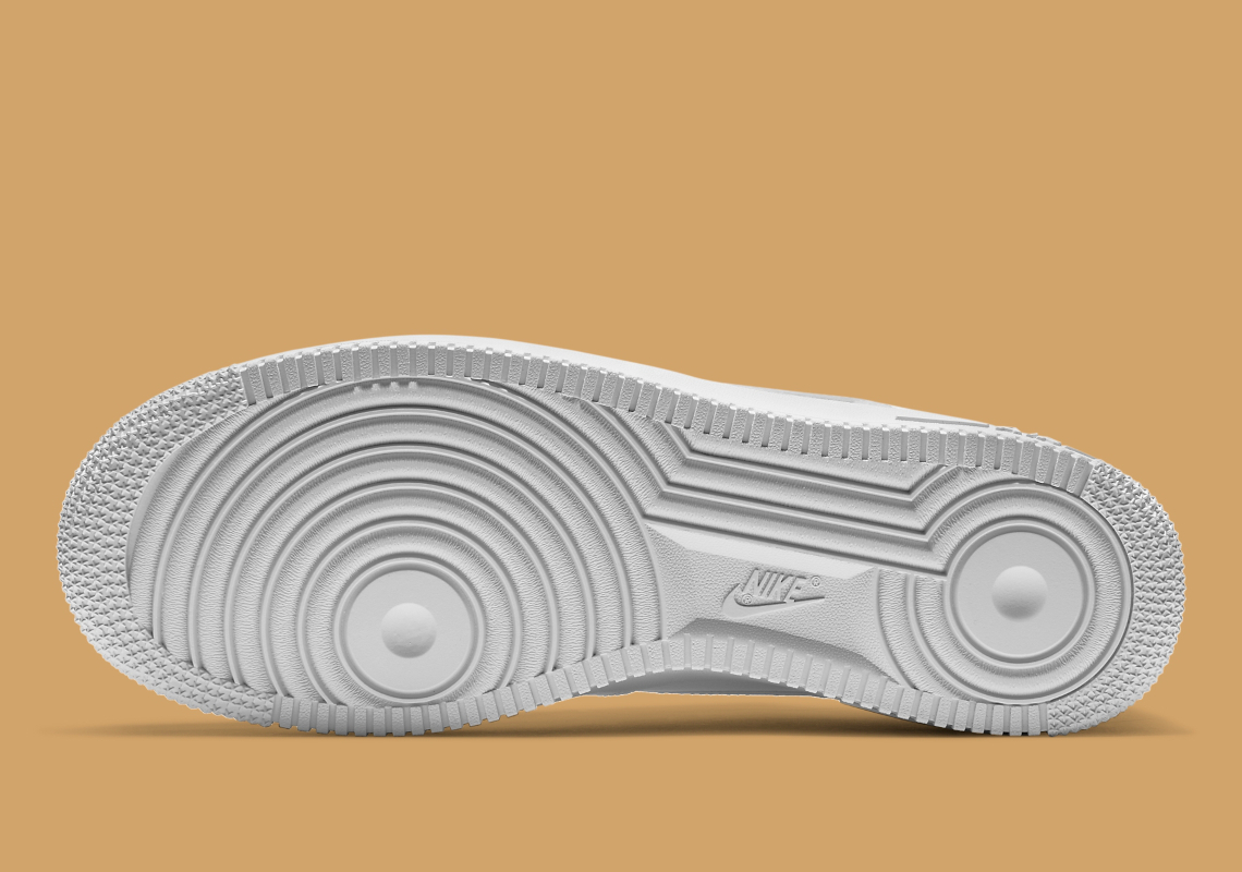 Nike Air Force 1 Ανδρικά Sneakers White / Pink / Gum Yellow / Metallic Gold  DM0576-101