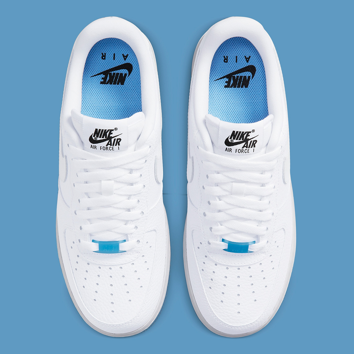 nike air force 1 low uv white university blue